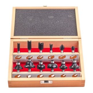 FRÄSSATS - ROUTER BIT SET - 12 PCS