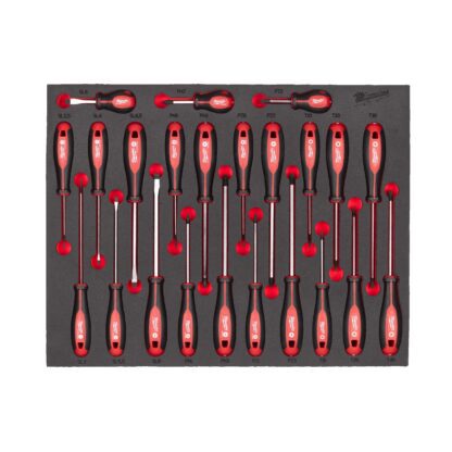 Tri-Lobe skruvmejsel med skuminlägg - Trilobe Screwdriver Foam Insert
