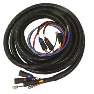 EXTENSION CABLE ASSEMBLY, 8m, combined gas and water-cooled