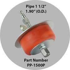 Purge plug 1 1/2" Pipe 48,3 mm ID 40-46,5mm"