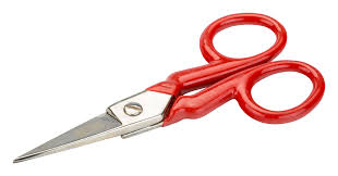 Elektrikersax med liten fåra i skäret