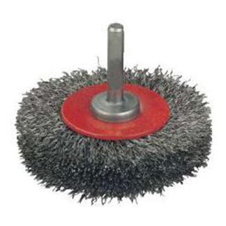 Stålborste rund RBU Ø 100x10x6mm Inox 0,30