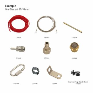 Dual Seal Rotgas - Paket m. en storlek 100-110mm